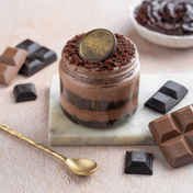 BAKERY layered double chocolate cake jar (1)